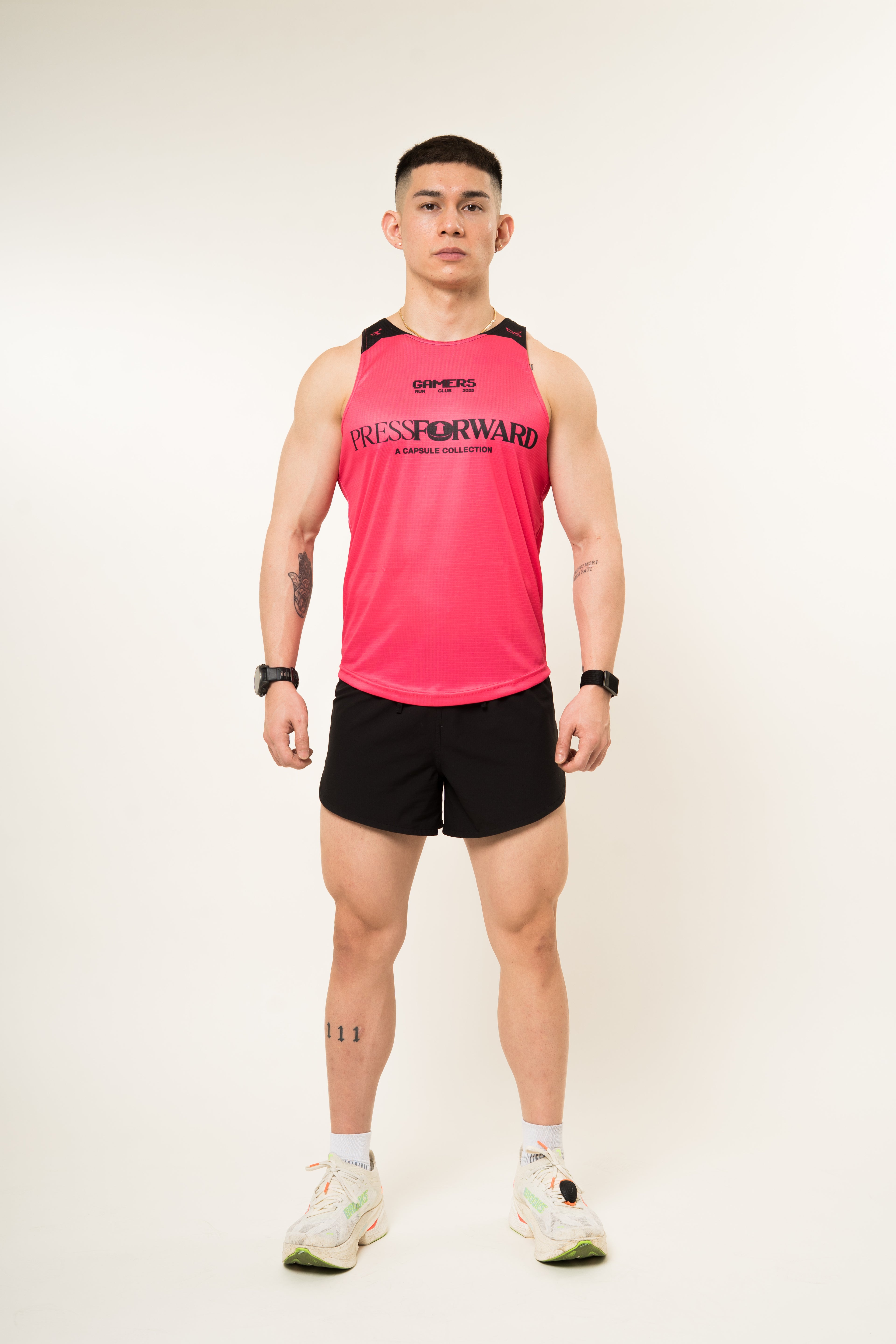 SINGLET - PINK FLARE