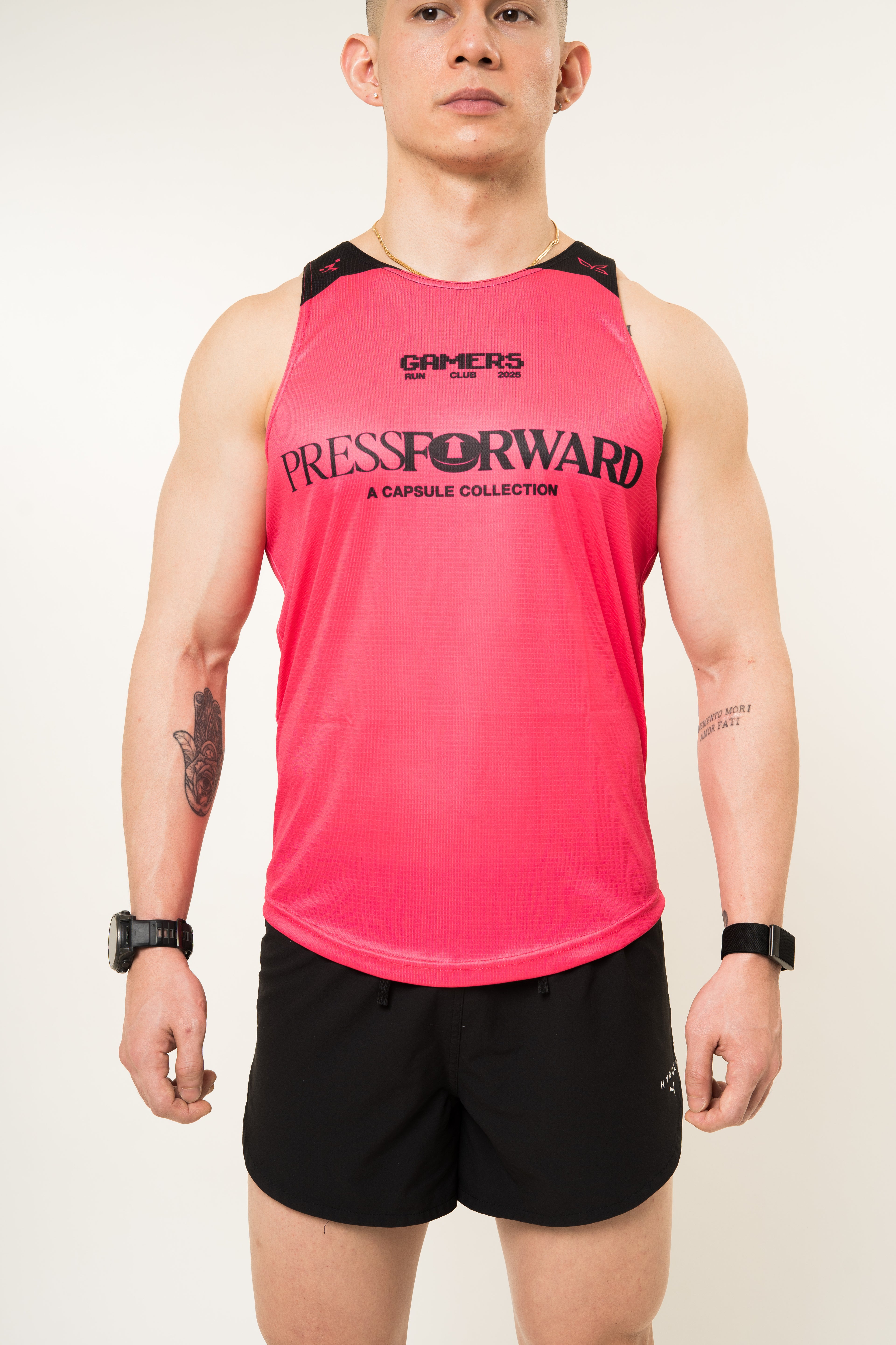 SINGLET - PINK FLARE