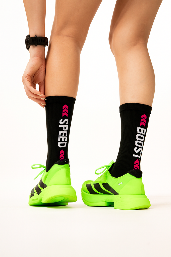 SOCKS - SPEED BOOST BLACK